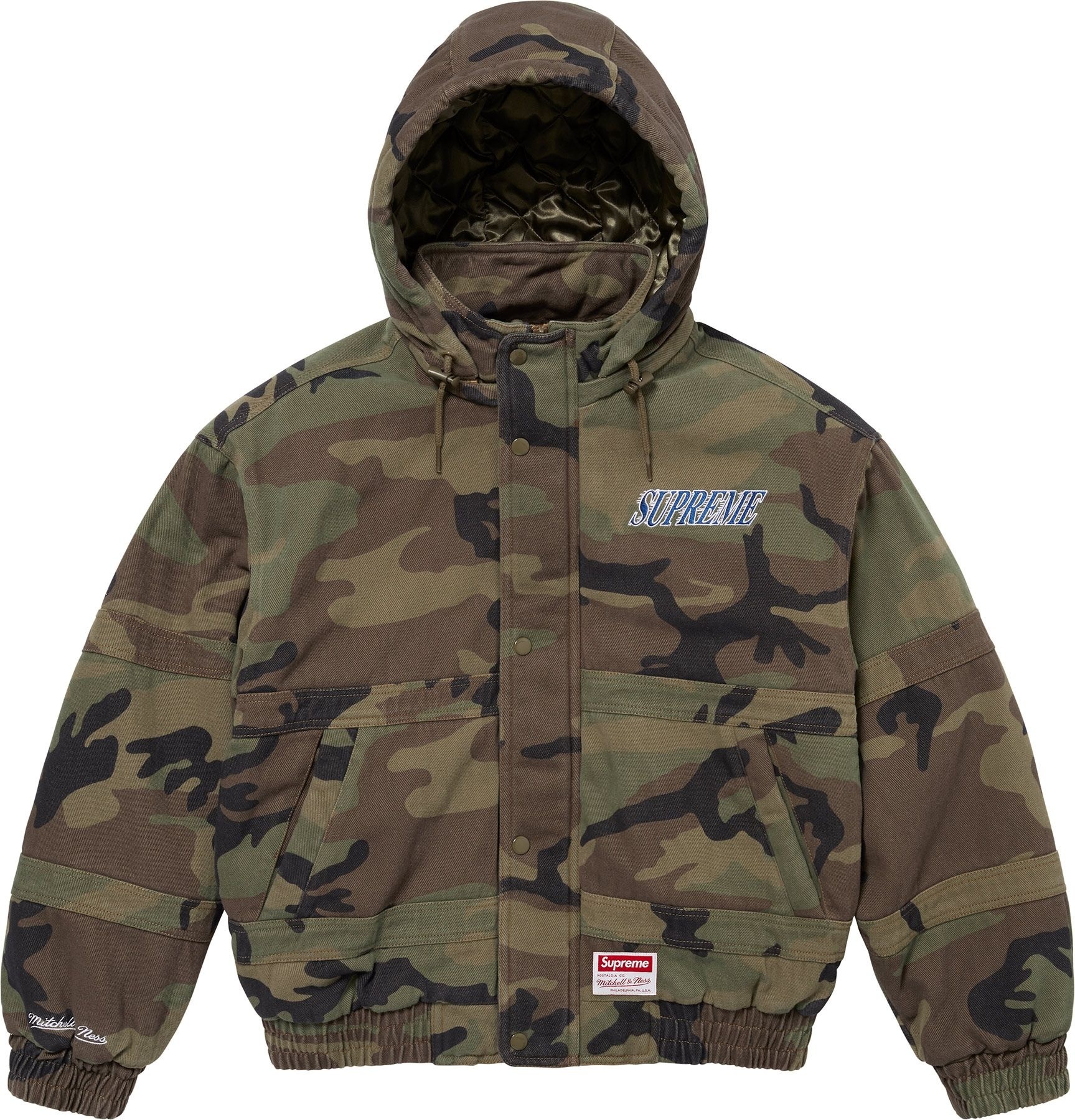 Supreme®/Mitchell & Ness® Twill Stadium Jacket view 24